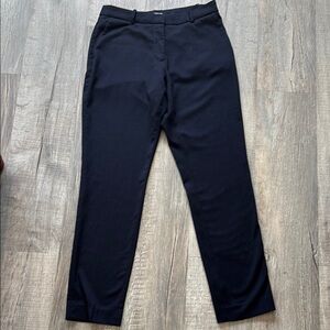 H&M Women’s Navy Blue Straight Leg Dress Pants Size 8